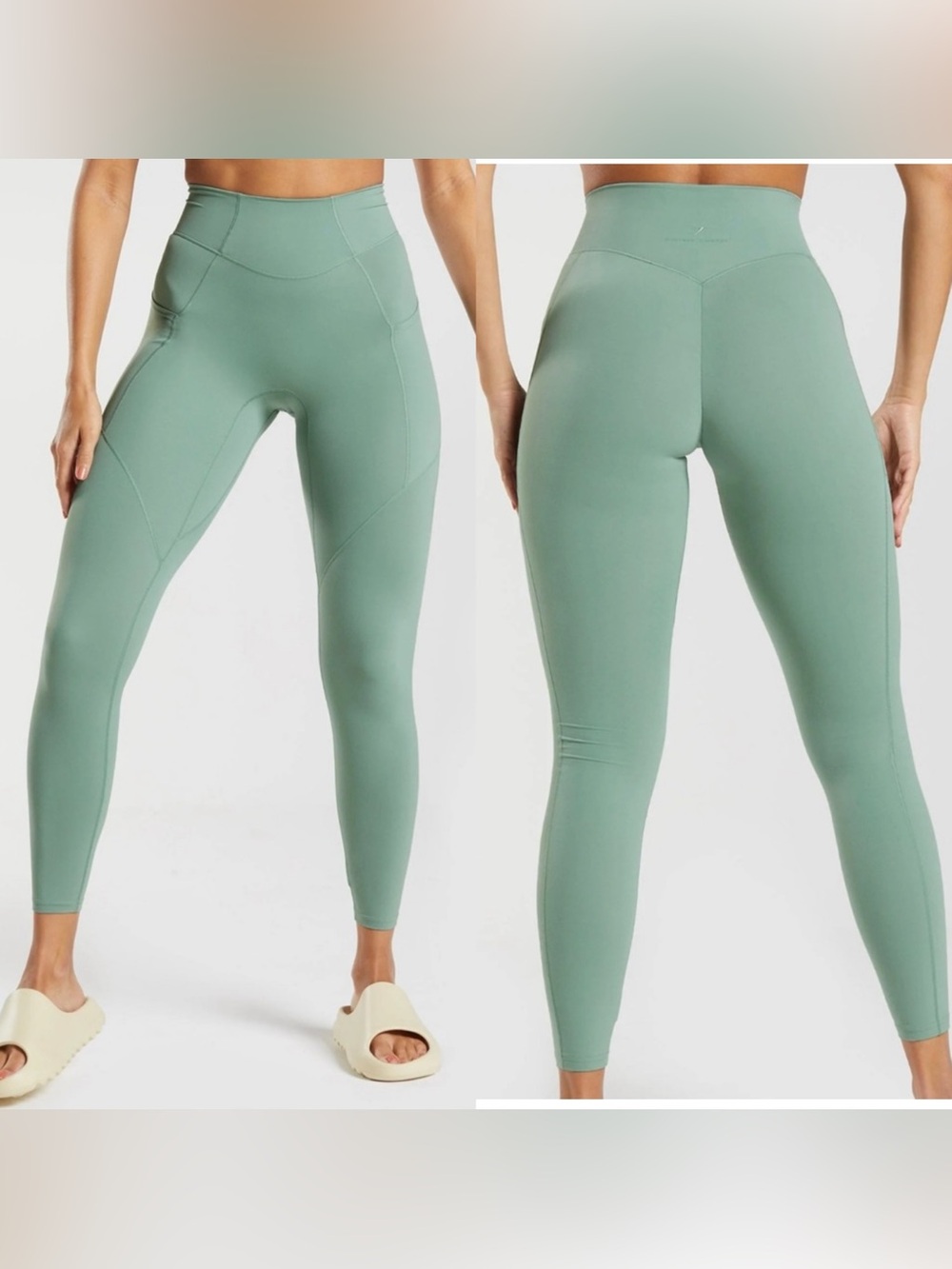 Gymshark Whitney Everyday Pocket Legging Leaf Green